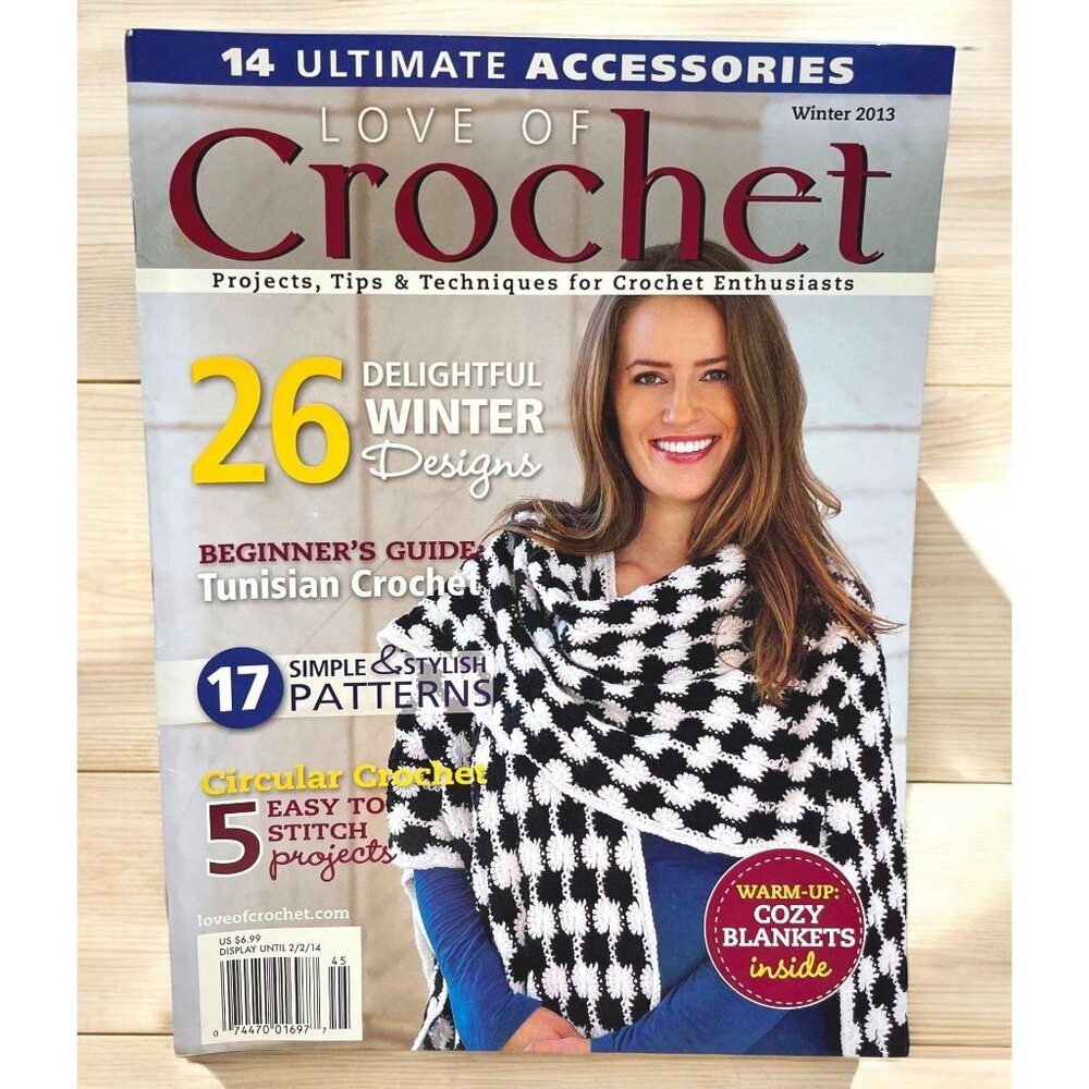 Love of Crochet Magazine Winter 2013 Delightful Winter Designs 26 Patterns
